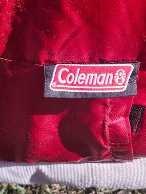 vintage coleman sleeping bag size 36 x 81
